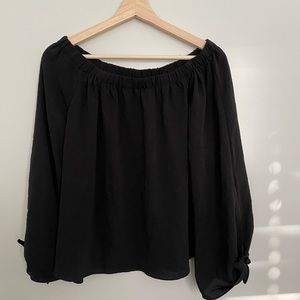Off the shoulder blouse